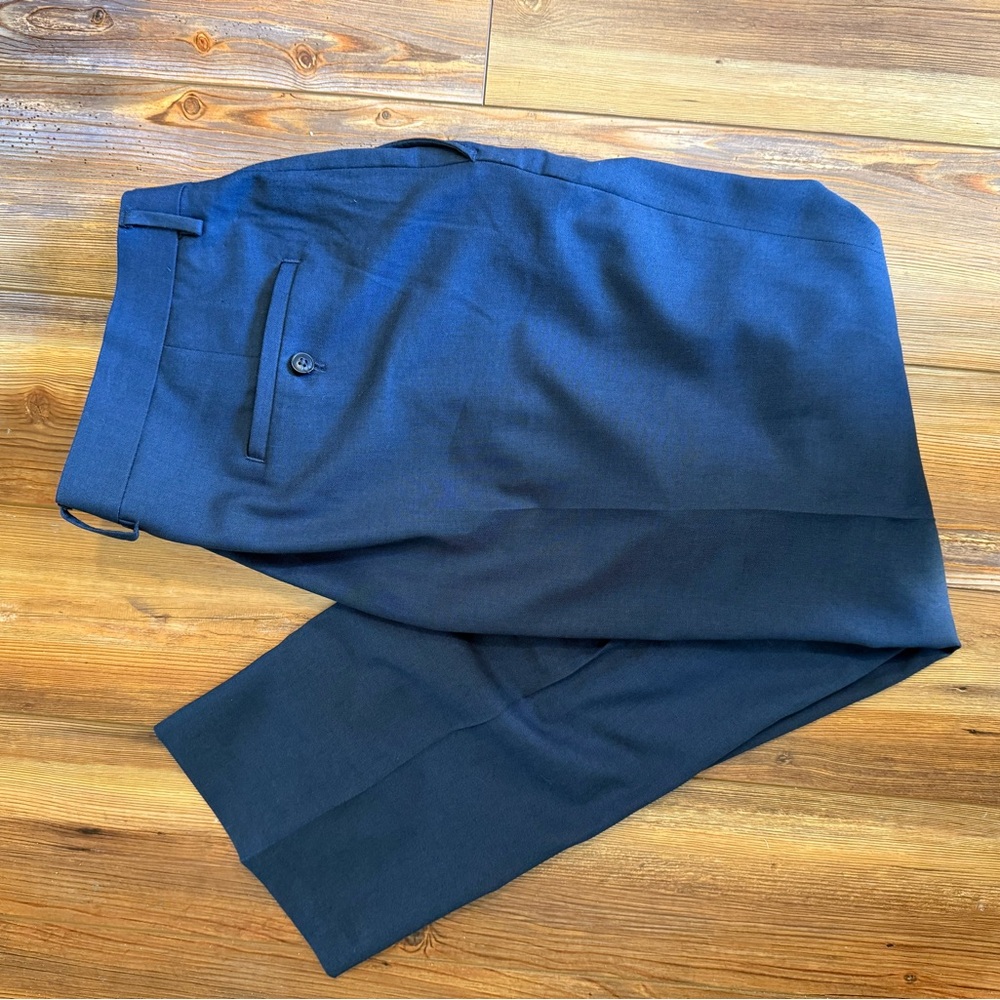 Haggar Dark Blue Men's Suit Jacket - Picture 4 of 7